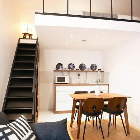 Cosy Studio Moderne Mezzanine - 4p Апартаменты *
